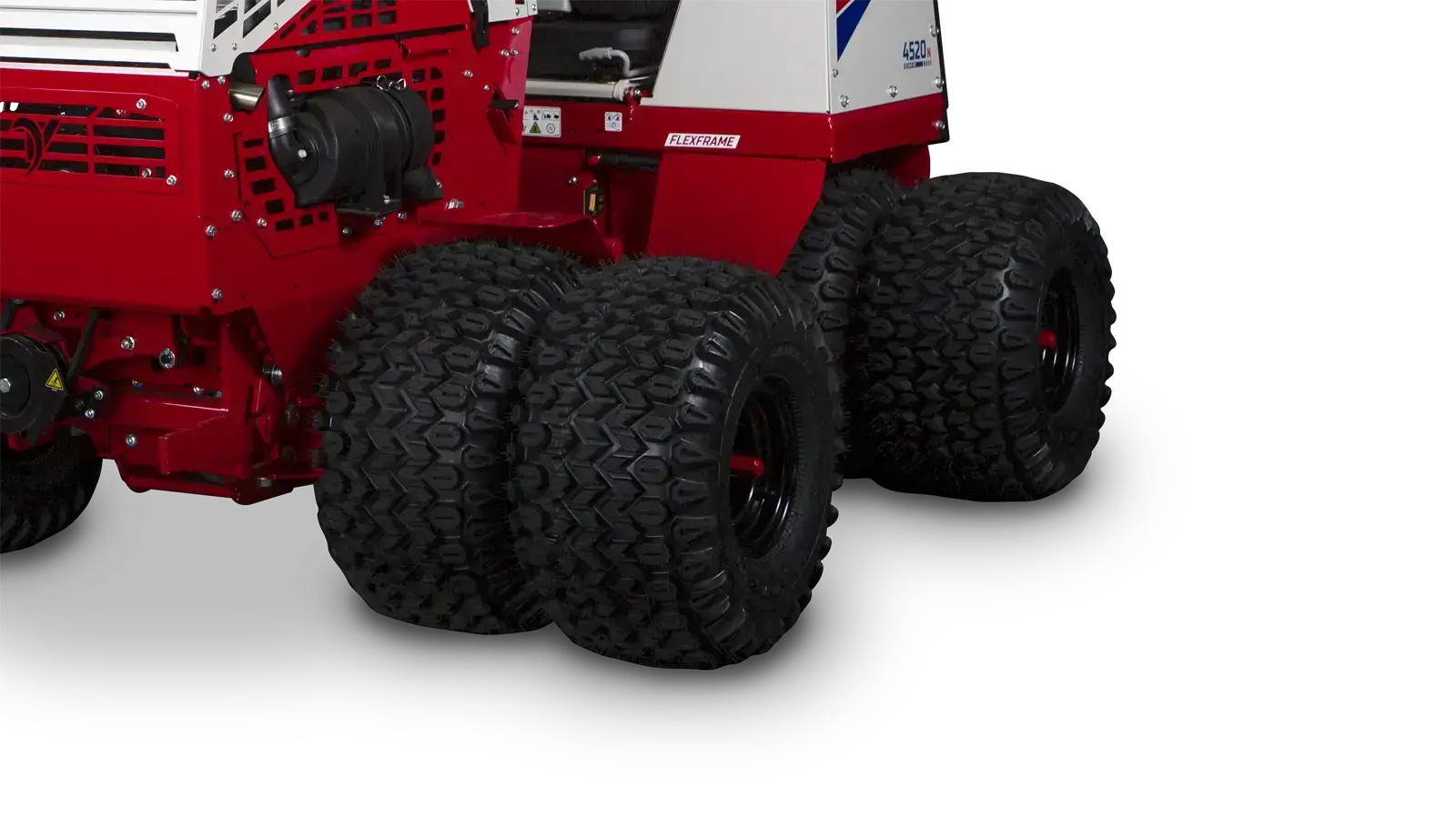 Ventrac Dual Wheel Kit Kit, Duals Field Trax Black at Koenig Equipment