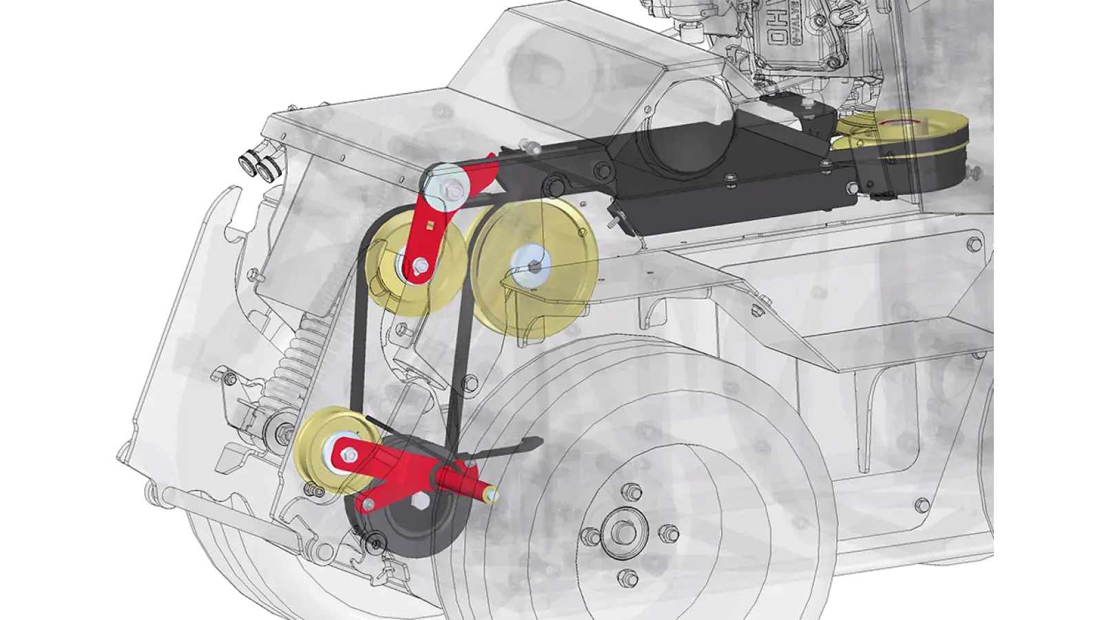 Ventrac 70.6003 2100 PTO Kit at Koenig Equipment