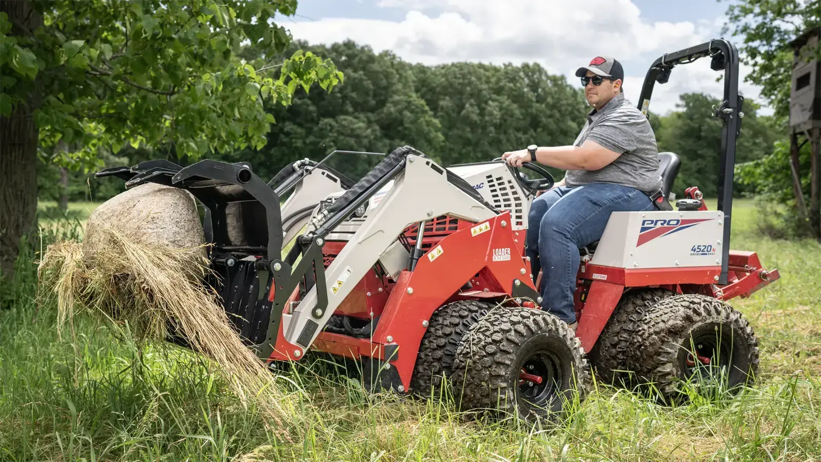 Ventrac KM100 Rock Bucket w/ Grapple at Koenig Equipment