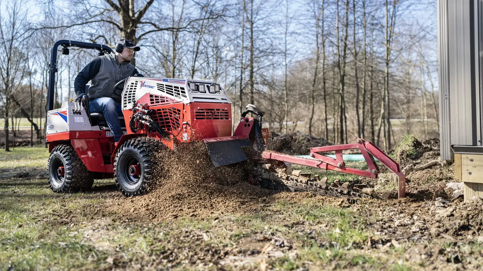 Ventrac KY400 Trencher at Koenig Equipment